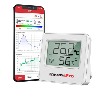 thermomètre pour contrôler la température de la chambre de bébé à distance