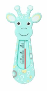 Thermomètre de bain bébé girafe