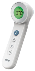 Braun Sensian 7 thermomètre frontal sans contact 3-en-1
