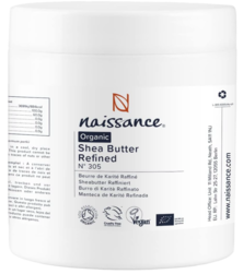 Naissance Beurre de Karité BIO d'Afrique (No. 305) - 500g - Raffiné, Solide, Sans Odeur Grossesse